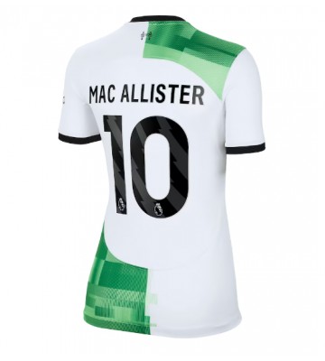 Liverpool Alexis Mac Allister #10 Koszulka Wyjazdowych Kobiety 2023-24 Krótki Rękaw